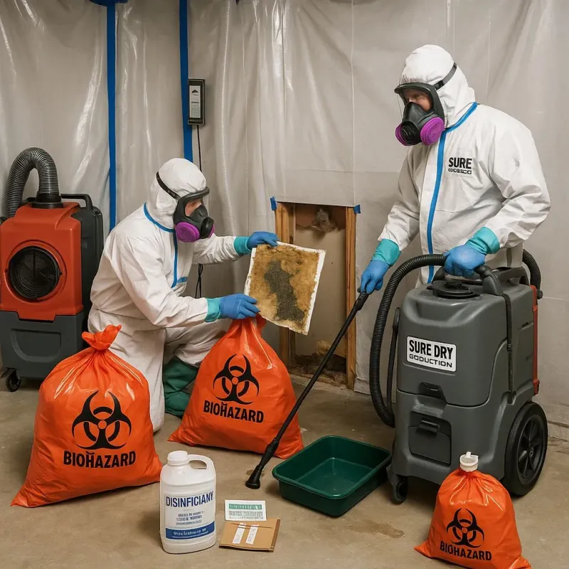 Contaminated Water Handling Protocols process in Benton County, IA