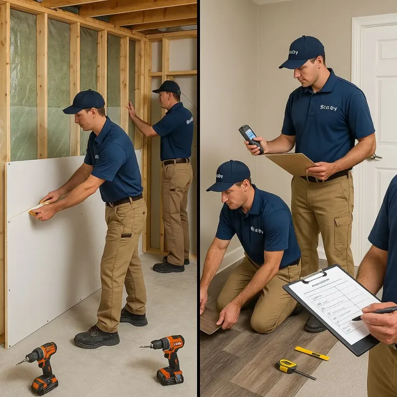 Repairs and Reconstruction process in Benton County, IA